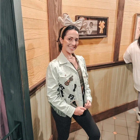 Custom Disney The Princess and the Frog Denim Jacket - Picture 10 of 10